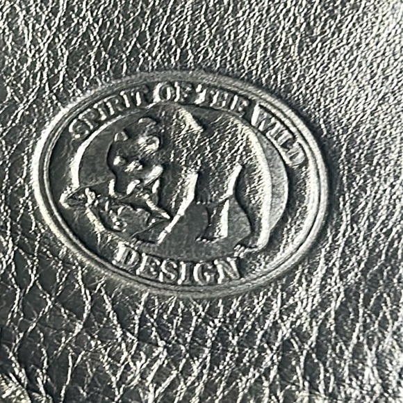 SPIRT OF THE WILD GENUINE SOFT LEATHER KILLER WHALE PURSE NATIVE AMERICAN - Picture 4 of 12